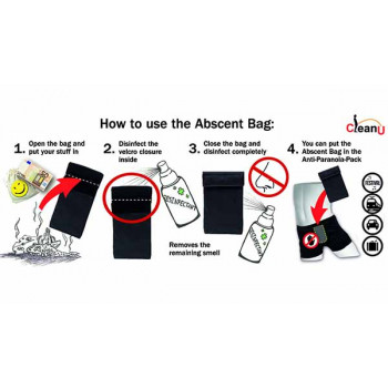 Abscent Bag - сумка с защитой от запаха, Германия